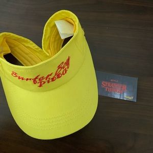 NWT stranger things “surfer boy pizza” visor!